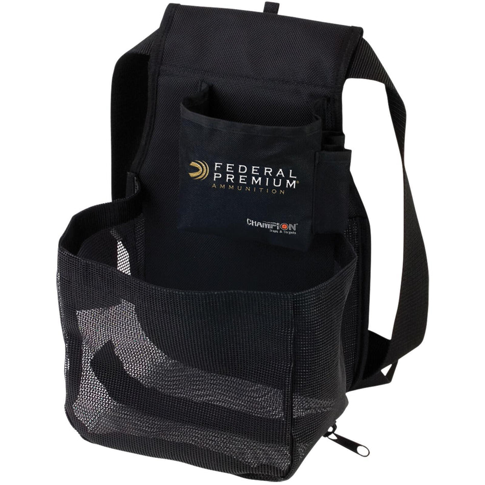 Champion Single Box Trapshooting Shell Pouch - Nylon Hip Carry