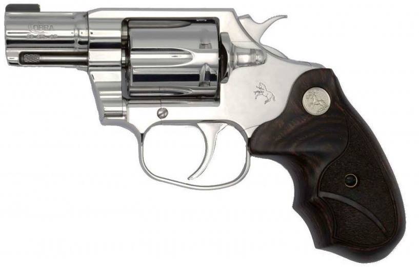 Colt Cobra Bright .38 Special +P 6-Shot 2" Polished Stainless Revolver