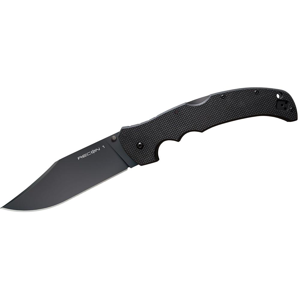 Cold Steel Recon XL Tactical Folding Knife Black 5-1/4" Clip Point