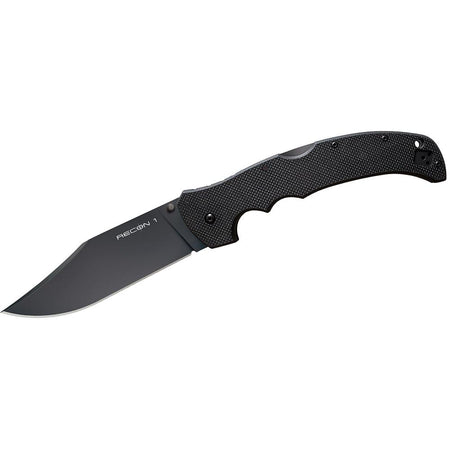 Cold Steel Recon XL Tactical Folding Knife Black 5-1/4" Clip Point