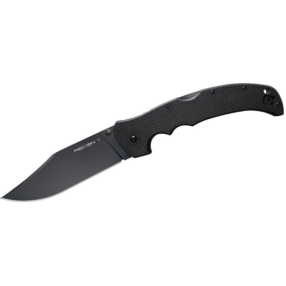 Cold Steel Recon XL Tactical Folding Knife Black 5-1/4" Clip Point