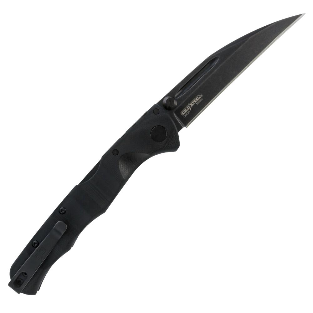 Cold Steel Frenzy II Folder 3-1/2" Sheepsfoot 3V Steel Blade Blackout Finish