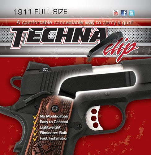 Techna Clip Right-Side Retention Clip Colt 1911 and Commander