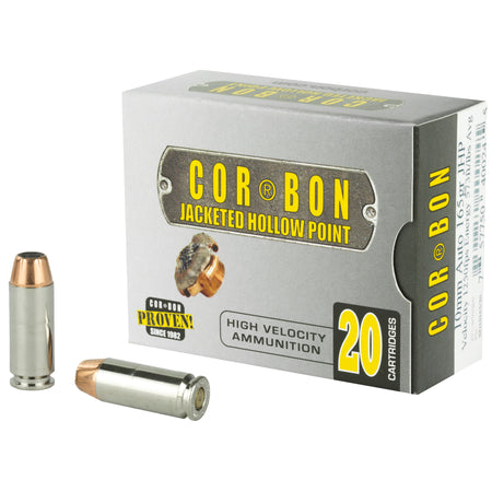 Cor-Bon 10mm Auto 10165 Self Defense Jacketed Hollow Point JHP 165 Grain