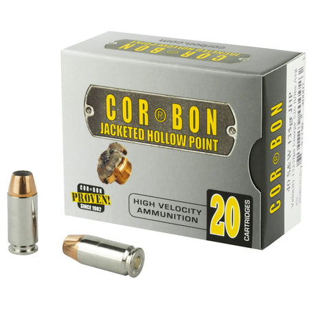 Cor-Bon .40 S&W SD4013520 Self Defense Jacketed Hollow Point JHP 135 Grain
