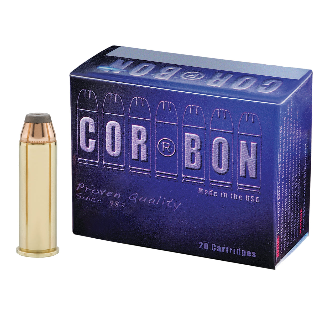 Cor-Bon .41 Remington Mag 41M170 Self Defense Jacketed Hollow Point JHP 170 Grain