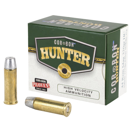 Cor-Bon .44 Magnum 44M320HC Hunting Hard Cast Jacketed Hollow Point JHP 320 Grain