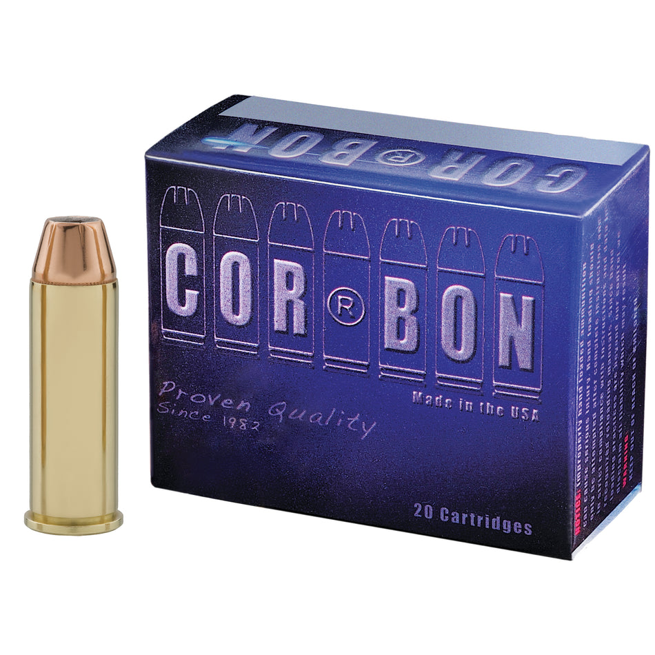 Cor-Bon .44 S&W Special SD44S16520 Self Defense Jacketed Hollow Point JHP 165 Grain