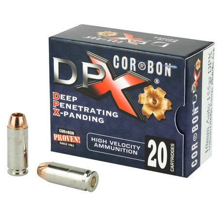 Cor-Bon 10mm Auto DPX10155 Deep Penetrating X bullet XPB Hollow Point HP 155 Grain