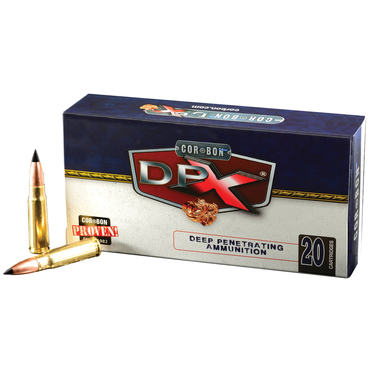 Cor-Bon .300 AAC Blackout DPX300AAC110 T-DPX Jacketed Hollow Point JHP 110 Grain