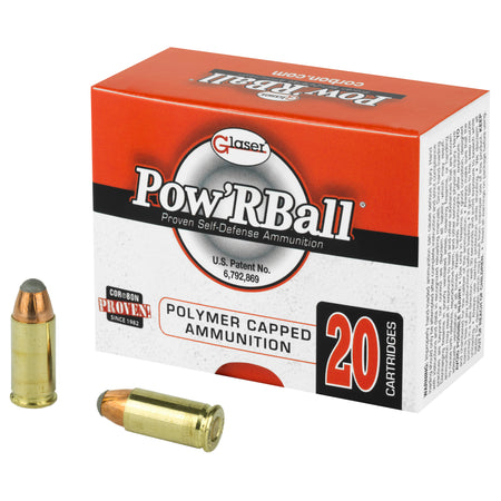 Cor-Bon .32 ACP PB3255 Glaser Pow'rBall Jacketed Hollow Point JHP 55 Grain