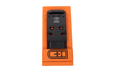C&H Precision CZ-EPS Adapter Plate, CZ P10 OR to Holosun EPS/EPS Carry, MIL-SPEC Anodized Black