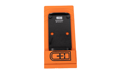C&H Precision V4 Adapter Plate, Converts FN FNX OR to Trijicon RMR/SRO/RCR or Holosun 507C/407C/507 Comp/508T, Anodized Black FNX45-RSH