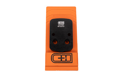 C&H Precision V4 Adapter Plate, Converts Glock 43x/48 MOS to Trijicon RMR/SRO or Holosun 507C/407C/507 Comp/508T, Anodized Black GLX-RSH