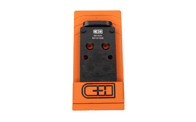 C&H Precision V4 Adapter Plate, Converts HK VP9 OR to Trijicon RMR/SRO or Holosun 507C/407C/507 Comp/508T, Anodized Black HK-RSH