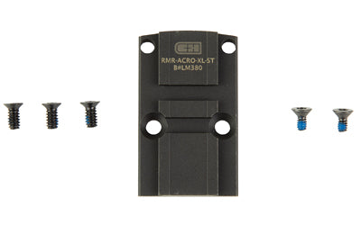 C&H Precision RMR Footprint Adapter Plate for Aimpoint ACRO and C&H Duty/Duty-XL, Anodized Black