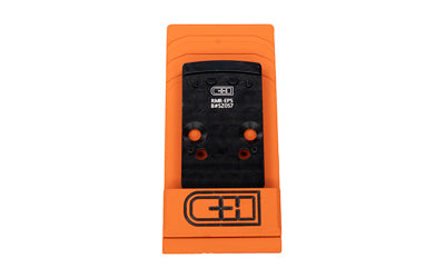 C&H Precision V4 Adapter Plate Converting RMR Footprint to Holosun EPS/EPS Carry, Anodized Black