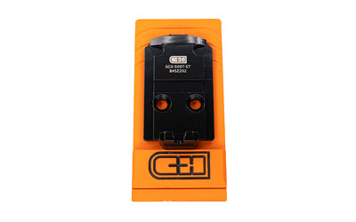 C&H Precision SGX-509T-ST Adapter Plate, Sig Sauer P320 X-FIVE/M17/M18 to Holosun 509T, Matte Black