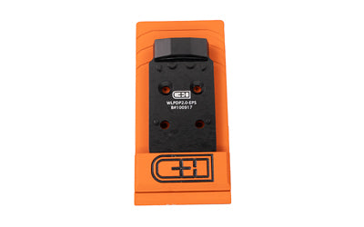 C&H Precision WLPDP2.0-EPS Adapter Plate, Walther PDP 2.0 to Holosun EPS/EPS Carry, MIL-SPEC Anodized