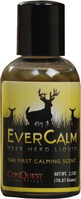 Conquest Scents Ever Calm Deer Herd Scent Bottle 2 oz Cover & Attractant