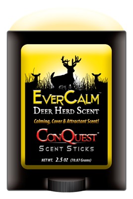 Conquest Scents Ever Calm Deer Herd Calming Scent Stick 2.5 oz