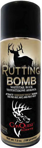 Conquest Scents Deer Lure Rutting Buck Bomb Aerosol Spray 7oz