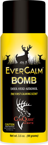 Conquest Scents Ever Calm Deer Herd Bomb Aerosol Attractant 3.5 oz