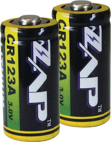 PSP Zap CR123A 2-Pack Lithium Batteries