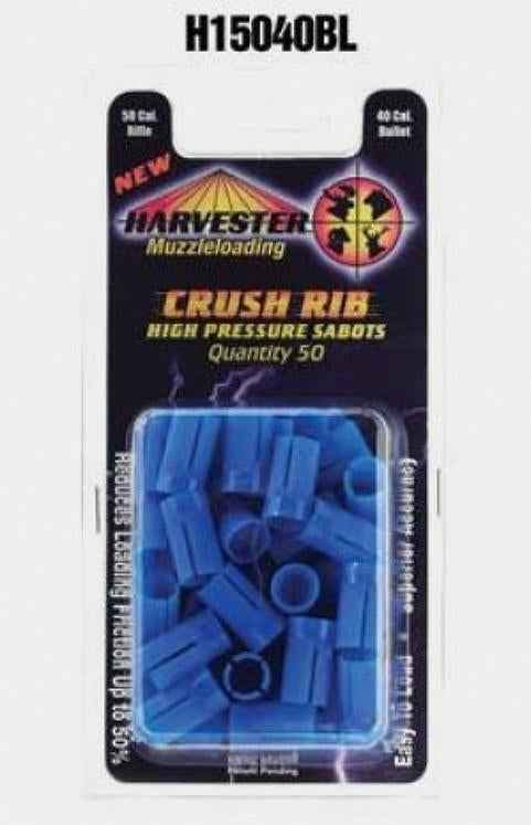 Harvester 50 Cal High Pressure Sabots for .40 Caliber Bullets 50/pk