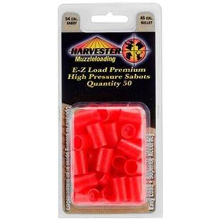 Harvester Premium 54 Cal Muzzleloading Sabots for 45 Cal Bullets 50/pk