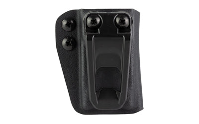 Crucial Concealment Covert Magazine Pouch for Glock 43X/48 & Taurus G3C/G2C, Ambidextrous, Kydex, Black