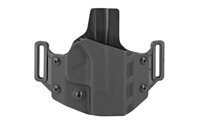 Crucial Concealment Covert Outside Waistband Holster for Springfield Hellcat, Right Hand, Kydex, Black