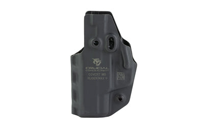 Crucial Concealment Covert Inside Waistband Holster for Ruger Max-9, Ambidextrous, Kydex, Black