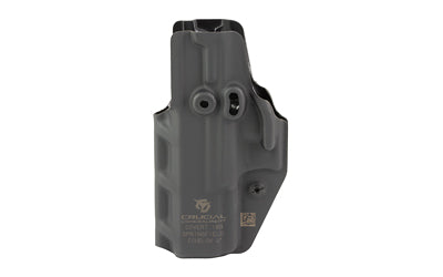 Crucial Concealment Covert Inside Waistband Holster for Springfield Echelon 4.0C, Ambidextrous, Black Kydex 1459