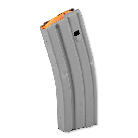 DuraMag Speed Aluminum Rifle Magazine .223/5.56 30rd Body 10rd Limited Orange/Gray