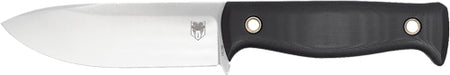 CobraTec Back Country Black Fixed Blade 4.5-Inch Knife w/Kydex Sheath