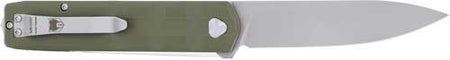 CobraTec Kuzio Folder 3.12" D2 Blade OD Green G10 Handle Knife