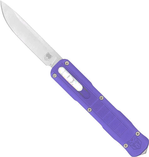 CobraTec Raptor Small OTF Purple 2.5" Drop Point Blade Knife