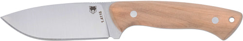 CobraTec Twin Mountain Fixed Blade Knife 4" Olivewood Handle SS
