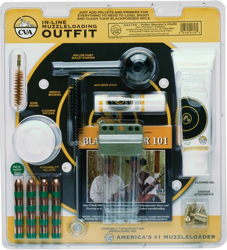 CVA 50 Cal Pellet Shooters Muzzleloader Accessory Kit
