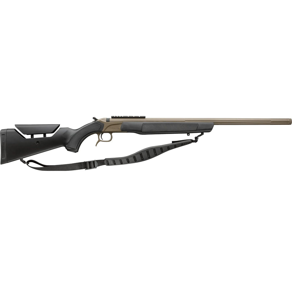 CVA Accura LR-X .45 Caliber Muzzleloader 30 Inch Threaded Barrel FDE Cerakote Variflame