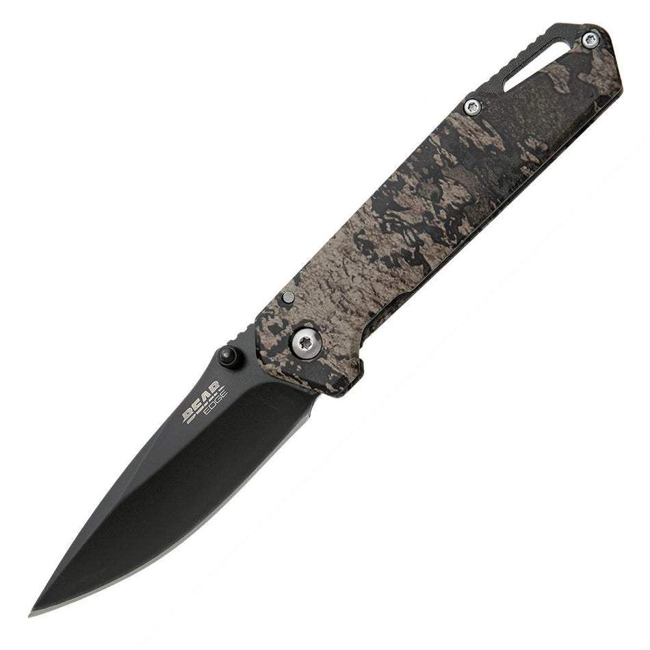 Bear & Son Brisk 3.0 Folding Knife 2-7/8" Drop Point TrueTimber Strata Camo Handle