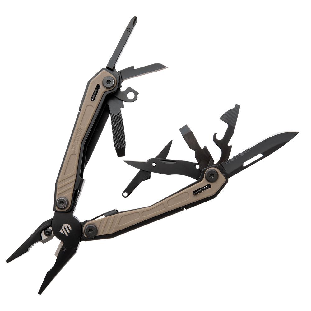 Bear & Son Blackhawk EDC Multi-Tool Sand Stainless Steel 6.5 Inch