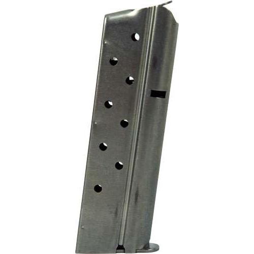 Colt 1911 Government/Commander 9mm Luger Stainless Steel Handgun Magazine 9/rd