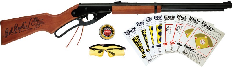 Daisy Red Ryder 1938 BB Gun Shooting Fun Kit - Lever Action Air Rifle