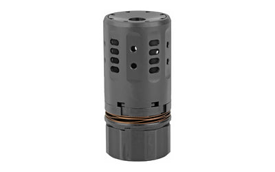 Dead Air Pyro 2.0 Muzzle Brake, Compatible with Key Brake and Flash Hider, Black DA202A