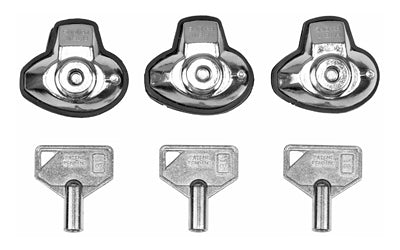 DAC Triple Pack of Metal Trigger Locks for Firearm Safety 38295