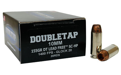 DoubleTap 10mm Auto 10MM155X DT LEAD FREE Barnes TAC-XP Lead Free 155 Grain