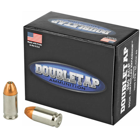 DoubleTap .380 ACP/Auto 380A95CE Controlled Expansion Defense Jacketed Hollow Point JHP 95 Grain