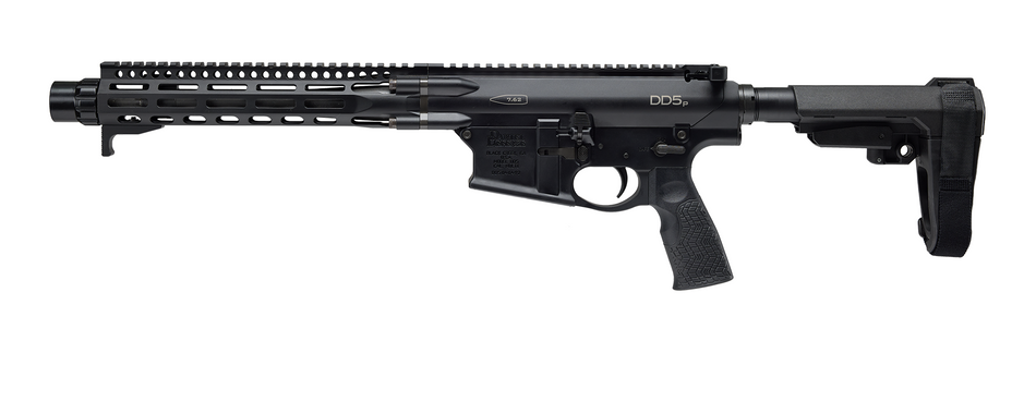 Daniel Defense DD5 Pistol .308 Win 12.5" Black Nickel Boron